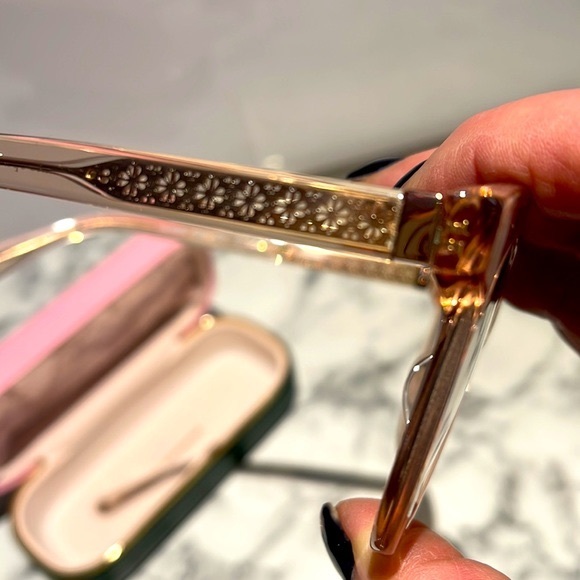 ♠️NWT/KATE SPADE Lillian round frame sunglasses oversized/scratch resist… - Picture 6 of 14